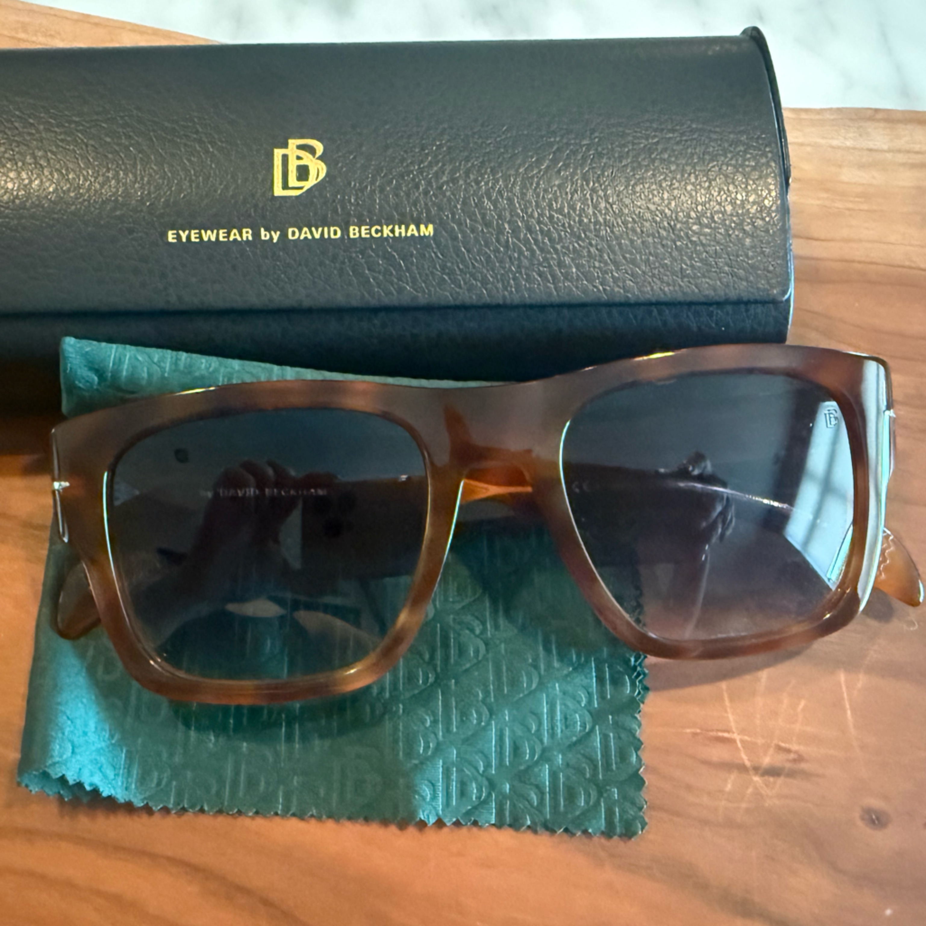 David Beckham Brown Sunglasses For Men